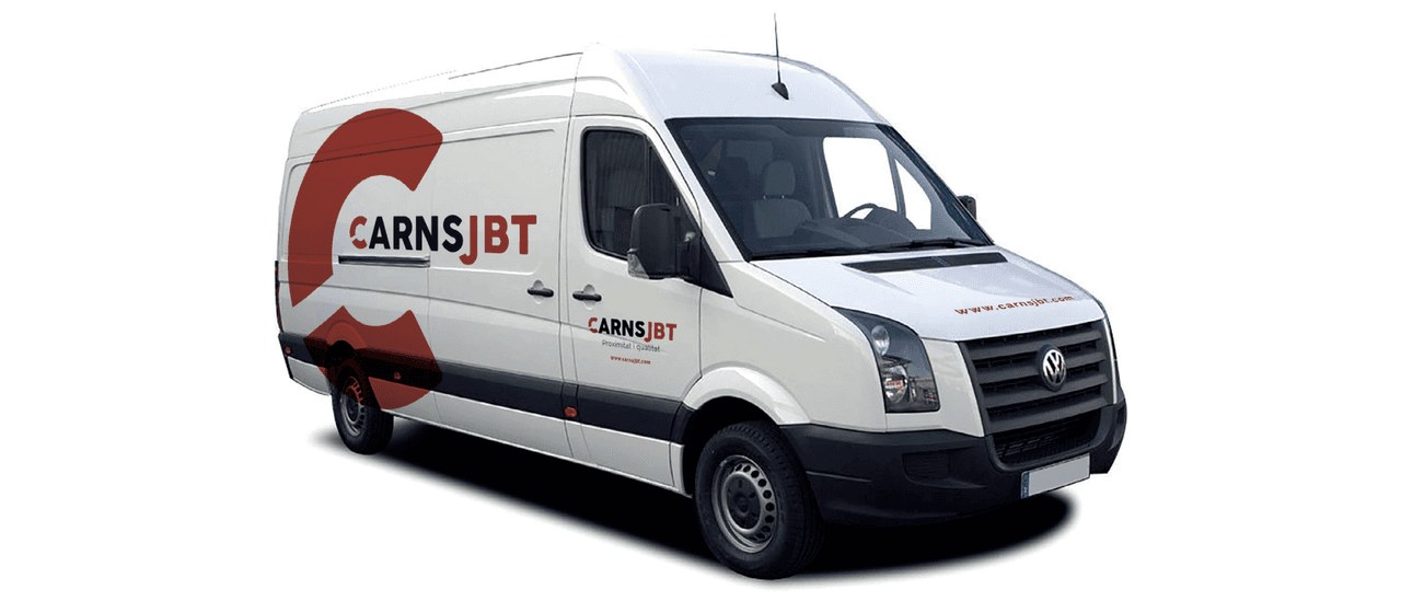 Furgoneta de repartiment de Carns JBT